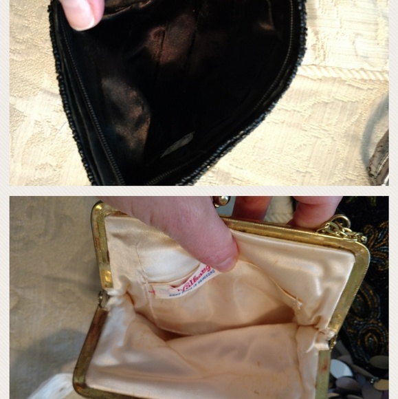 Lot of 4 Vintage Handbags Purses - Picture 8 of 8